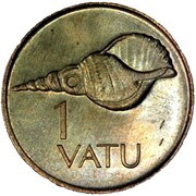 1 Vatu reverse image
