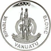 10 Vatu Papilio toboroi obverse image