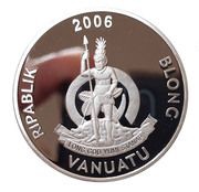 10 Vatu Taenaris Catops obverse image