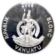 10 Vatu Cethosia Cydippe obverse image