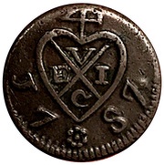 ½ Cent Reduced size obverse image