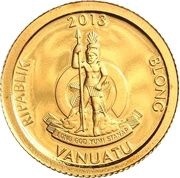 10 Vatu Vitruvian Man obverse image