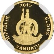 10 Vatu Louis XIV obverse image