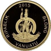 10 Vatu Lotus Temple obverse image