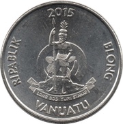 10 Vatu Coconut Crab obverse image
