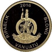 10 Vatu Panathenaic Stadium Athens obverse image