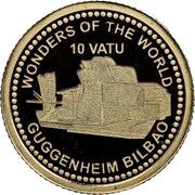 10 Vatu Guggenheim Museum, Vanuatu, 2016 reverse image