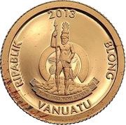20 Vatu Vitruvian Man obverse image