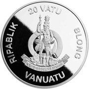 20 Vatu Lungs of the Earth obverse image