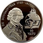50 Vatu de Bougainville, Vanuatu, 1994 reverse image