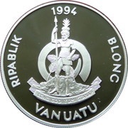 50 Vatu Queen Victoria-End of an Era obverse image