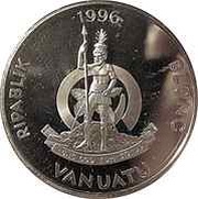 50 Vatu Death of Queen Victoria obverse image