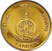 50 Vatu 1996 Olympic Games-Gymnast obverse image