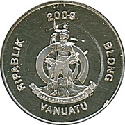 50 Vatu Barack Obama obverse image