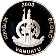 50 Vatu Olympic Games obverse image
