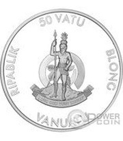 50 Vatu Marie Curie obverse image