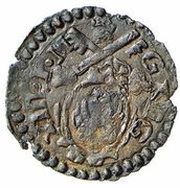 1 Quattrino - Gregory XIII St. Peter standing obverse image