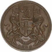 1 Cent Madras mint obverse image