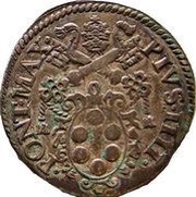 1 Testone - Pius IV obverse image