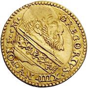 1 Scudo d'Oro - Gregory XIII obverse image