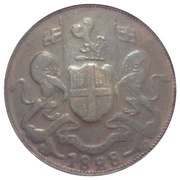 2 Cents Madras mint obverse image