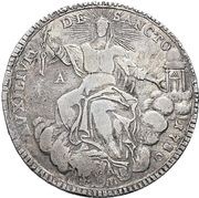 1 Scudo - Pius VI, Vatican City, 1780 reverse image