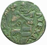 Quattrino - Alexander VI obverse image