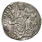 1 Grosso - Eugene IV, Vatican City, 1431-1447 reverse image