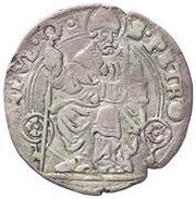 1 Carlino - Adrian VI reverse image