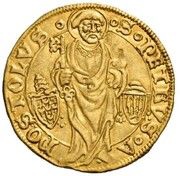 1 Ducato - Pius II reverse image