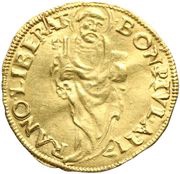 1 Ducat - Julius II, Vatican City, 1506-1507 reverse image