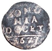 1 Quattrino - Innocent XI, Vatican City, 1677-1689 reverse image