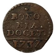 1 Quattrino - Clement XII, Vatican City, 1730-1740 reverse image