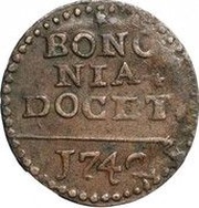 1 Quattrino - Benedict XIV, Vatican City, 1741-1758 reverse image