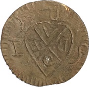 ½ Stuiver Tin imitation obverse image
