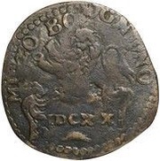 ½ Bolognino - Paul V, Vatican City, 1612-1620 reverse image
