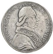 ½ Scudo Romano - Pius VI obverse image