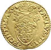 1 Scudo d'Oro - Paul III obverse image