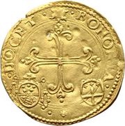 1 Scudo d'Oro - Pius IV, Vatican City, 1560-1565 reverse image