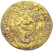 1 Scudo d'Oro - Gregory XIII obverse image