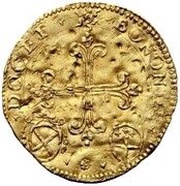 1 Scudo d'Oro - Gregory XIII, Vatican City, 1579-1580 reverse image