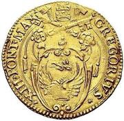 1 Scudo d'Oro - Gregory XIII obverse image