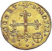 1 Scudo d'Oro - Gregory XIII, Vatican City, 1580-1584 reverse image