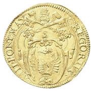 1 Scudo d'Oro - Gregory XIII obverse image