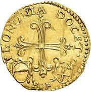 1 Scudo - Innocent X, Vatican City, 1654 reverse image