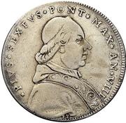 1 Scudo Romano - Pius VI obverse image