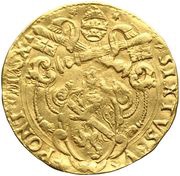 1 Doppia - Sixtus V obverse image
