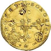 1 Doppia - Clement VIII, Vatican City, 1592-1596 reverse image