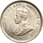 4 Pence - George V obverse image