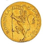 1 Zecchino - Clement XII, Vatican City, 1737-1738 reverse image
